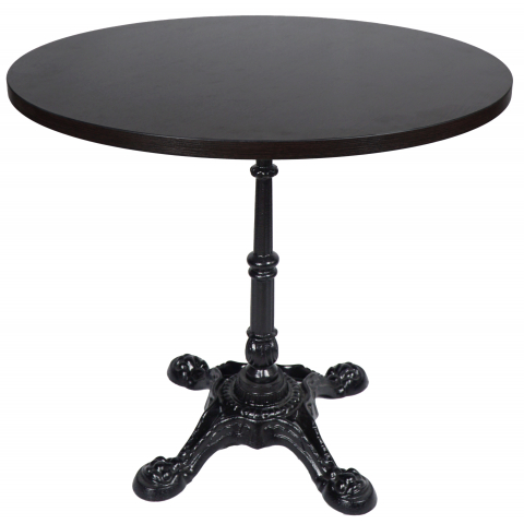 Стол Портлэнд круг столешница ЛДСП d=800 мм цвет венге