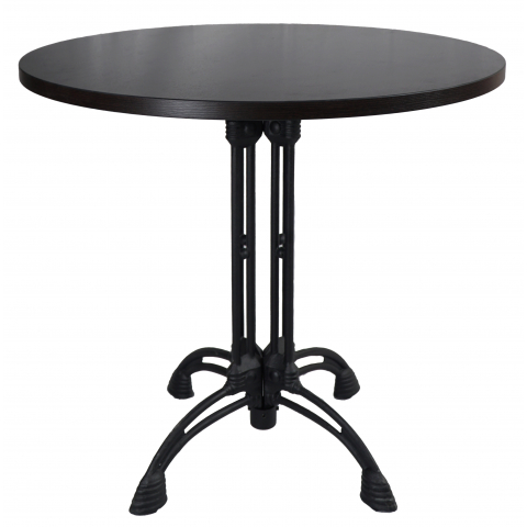 Стол Венеция круг ЛДСП d=700х25 мм цвет венге