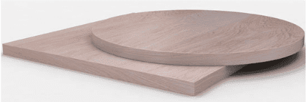 Столешница HPL выбеленный дуб толщина 25 мм