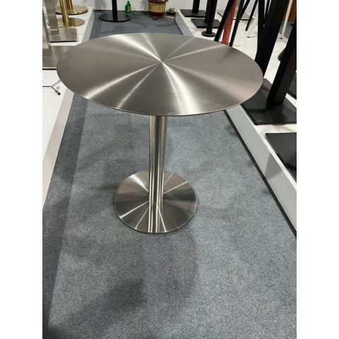 Столешница круглая из нержавеющей стали d=700 мм