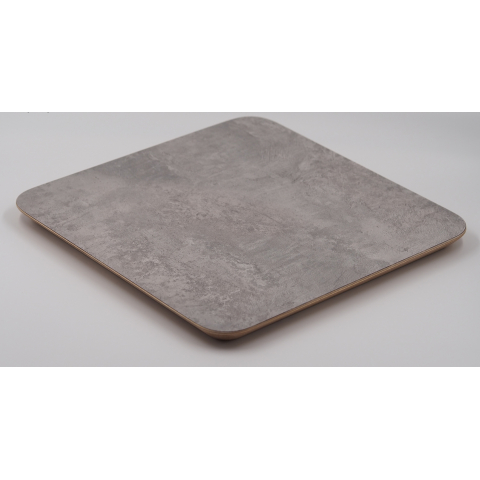 Круглая столешница Профлит d=700х18 из фанеры, торцы под углом 45 градусов