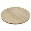Круглая столешница ЛДСП d=600x25 мм цвет дуб сонома