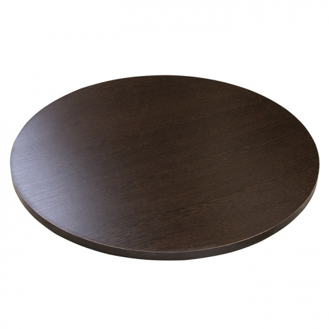 Круглая столешница ЛДСП d=800x25 мм цвет венге