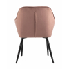 Стул Алекса велюр пыльно-розовый
