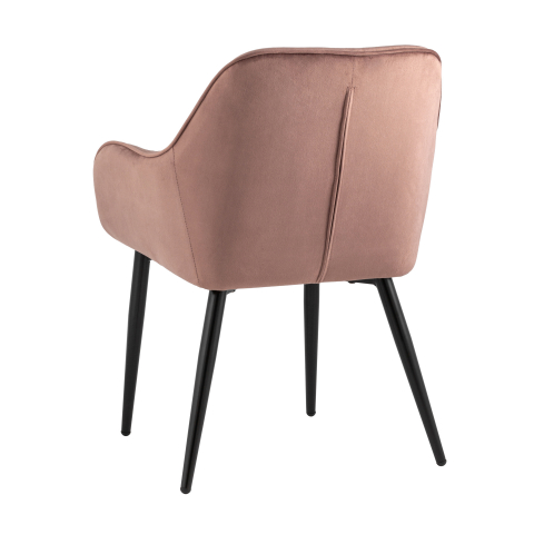 Стул Алекса велюр пыльно-розовый