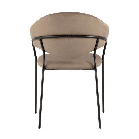 Стул Алексис искусственная замша мокко