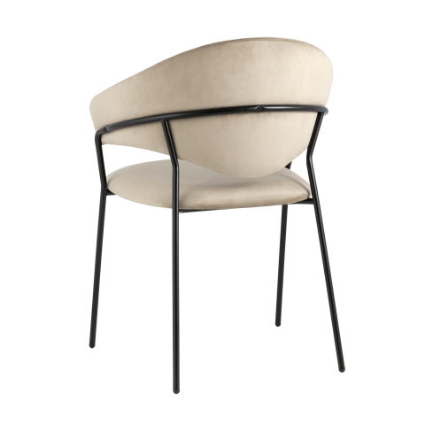 Стул Алексис велюр капучино