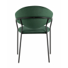 Стул Алексис велюр зелёный