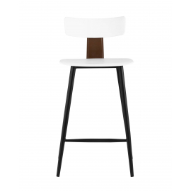 Стул полубарный ANT белый