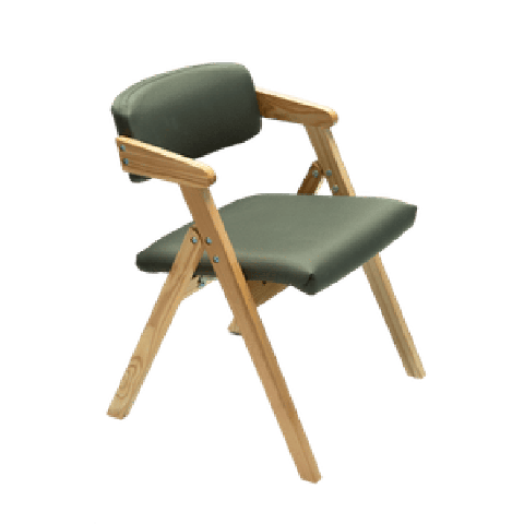 Складной уличный стул Axel каркас натуральный обивка Oxford цвет хаки