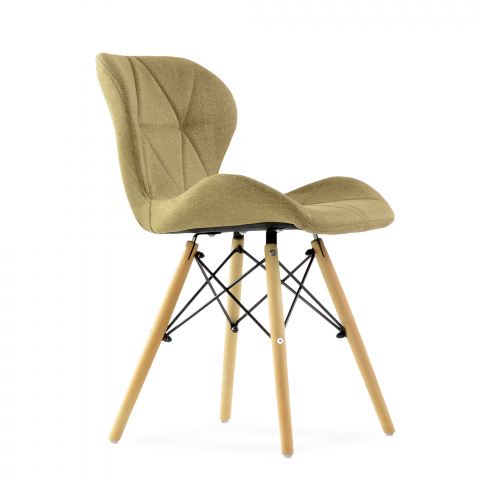 Стул Perfecto ткань рогожка светло-коричневая FB 061-7