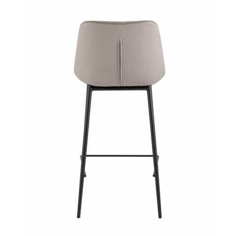 Стул барный Arch экокожа серый