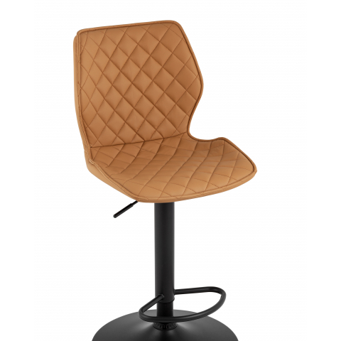 Стул барный Dome экокожа коричневый