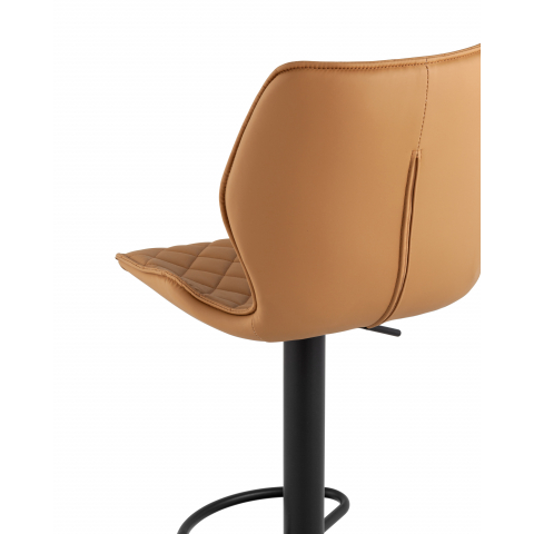 Стул барный Dome экокожа коричневый