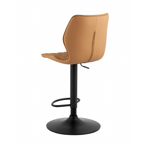 Стул барный Dome экокожа коричневый