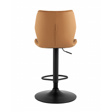 Стул барный Dome экокожа коричневый