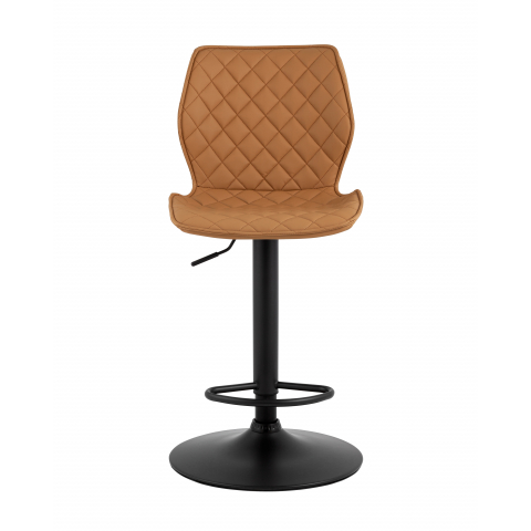 Стул барный Dome экокожа коричневый 2 шт