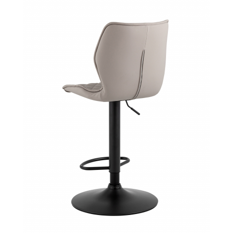 Стул барный Dome экокожа серый 2 шт