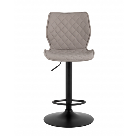 Стул барный Dome экокожа серый