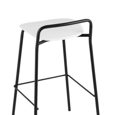 Стул барный Mantis белый