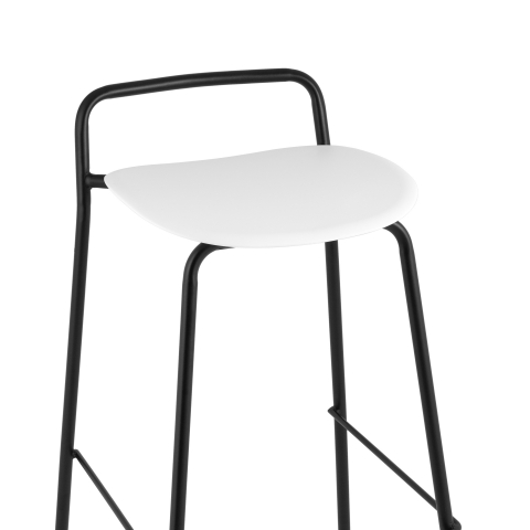 Стул барный Mantis белый