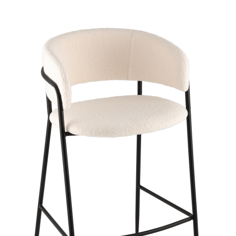 Стул барный Нэлли белый