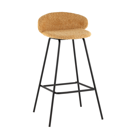 Стул барный Nita букле охра