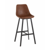Стул барный TEXAS экокожа коричневый