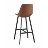 Стул барный TEXAS экокожа коричневый