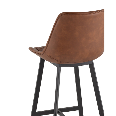 Стул барный TEXAS экокожа коричневый