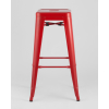 Стул барный TOLIX style красный глянцевый