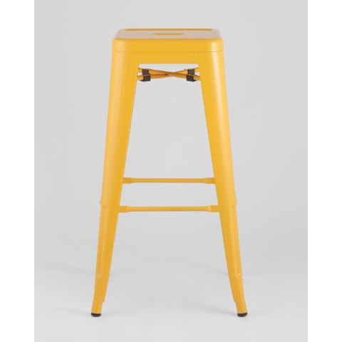 Стул барный TOLIX style желтый глянцевый