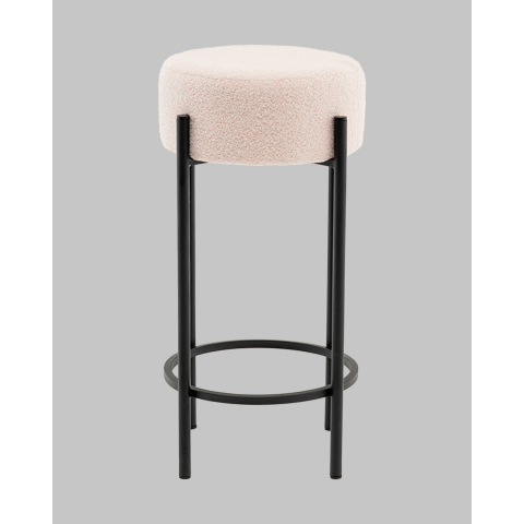 Стул барный Беккет букле бежевый