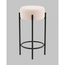 Стул барный Беккет букле бежевый