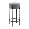 Стул барный Беккет букле светло-серый