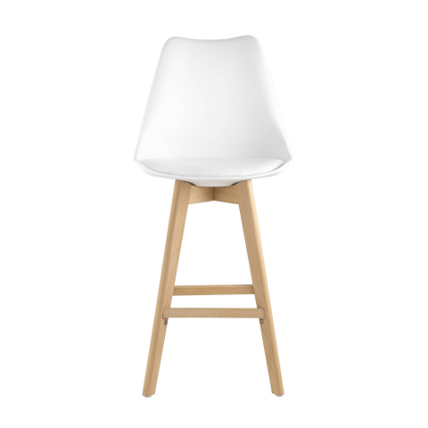 Стул барный FRANKFURT белый 4 шт