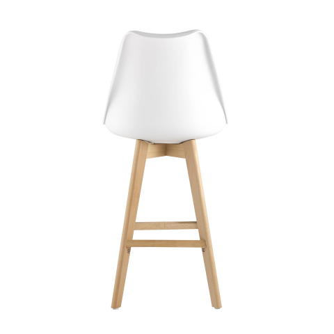 Стул барный FRANKFURT белый 4 шт