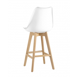 Стул барный FRANKFURT белый