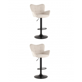 Стул барный Гранд серо-бежевый 2шт.