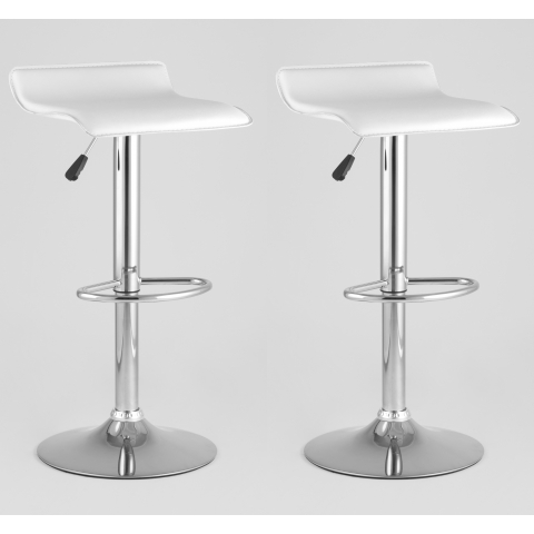 Стул барный Хай-Тек белый 2 шт