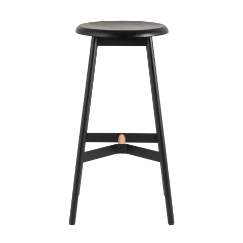 Стул барный Knobb черный 2 шт