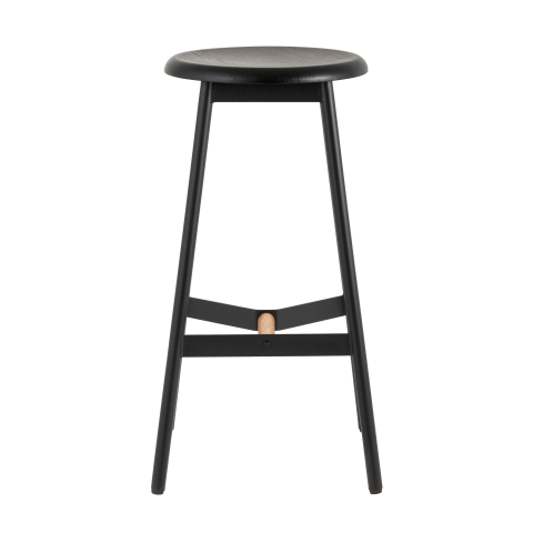 Стул барный Knobb черный 2 шт