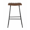 Стул барный Ковбой экокожа коричневый