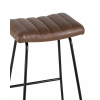 Стул барный Ковбой экокожа коричневый