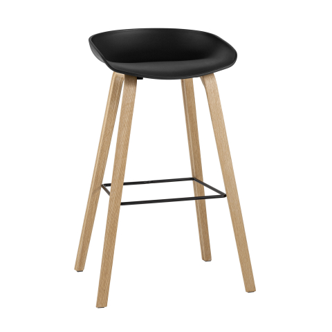 Стул барный LIBRA ЧЕРНЫЙ 2 шт