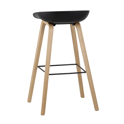 Стул барный LIBRA ЧЕРНЫЙ 2 шт