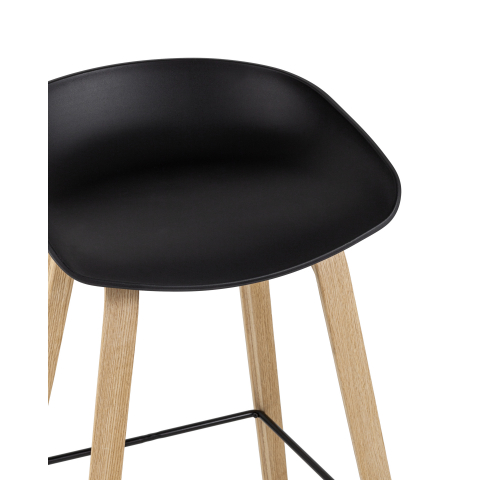 Стул барный LIBRA ЧЕРНЫЙ 2 шт