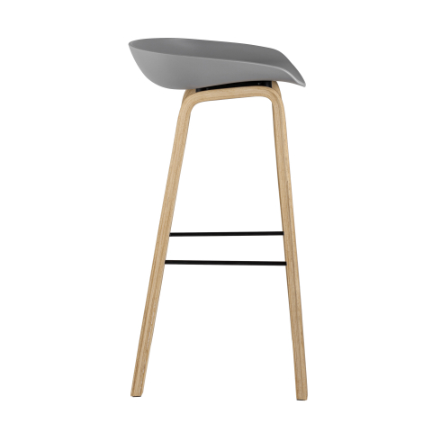 Стул барный LIBRA СЕРЫЙ 2 шт