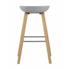 Стул барный LIBRA СЕРЫЙ 2 шт