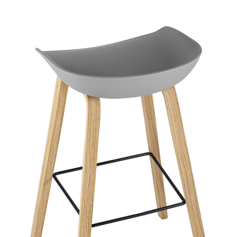 Стул барный LIBRA СЕРЫЙ 2 шт